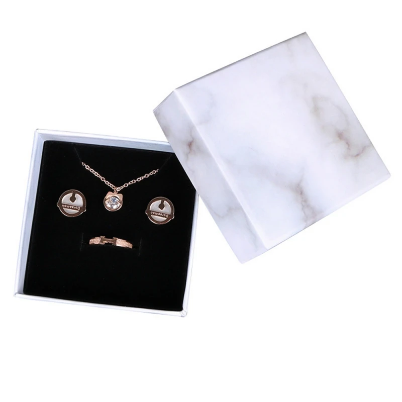 Marble Jewelry Box Set Necklace Bracelet Carton Packaging Box Jewelry Packaging Display Storage Bag New 0259
Marble Jewelry Box Set Necklace Bracelet Carton Packaging Box Jewelry Packaging Display Storage Bag New 0259