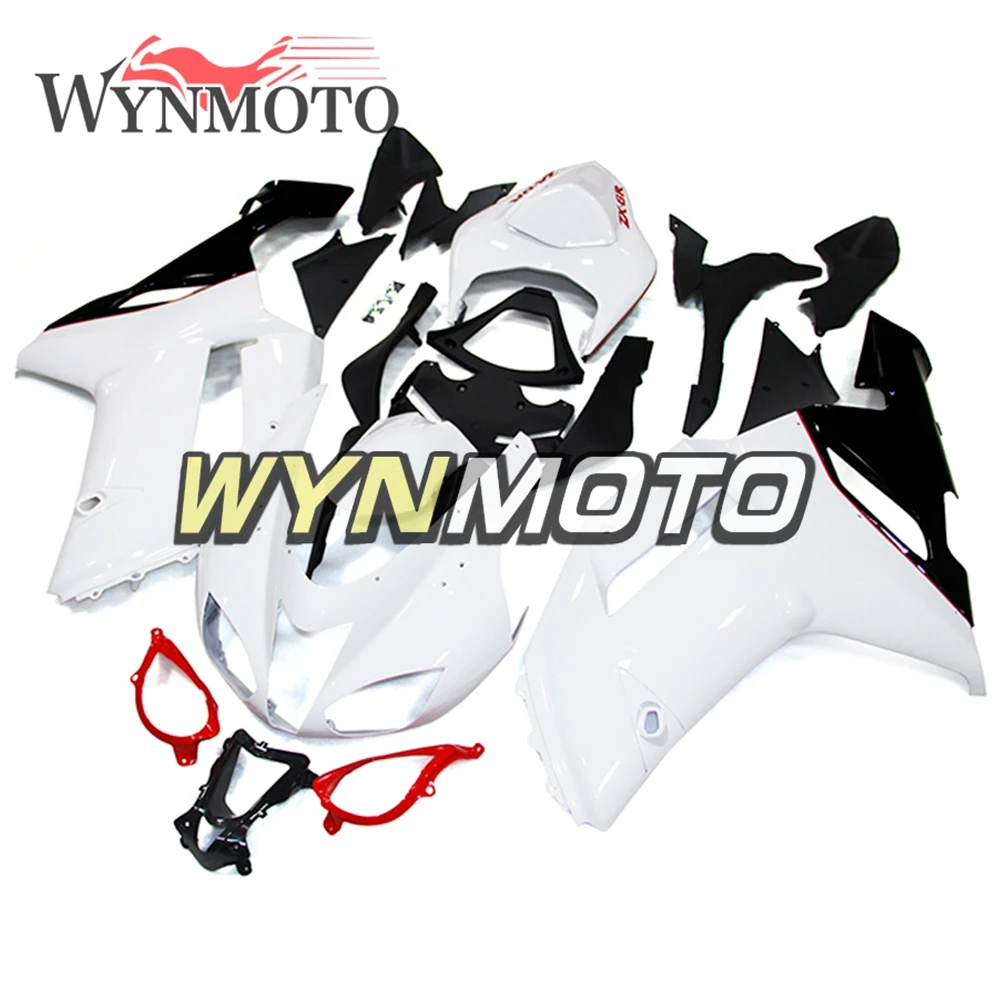 Complete ABS Injection Fairings For Kawasaki ZX-6R ZX6R 636 2007 2008 Motorbike Cowlings White Pearl Body Frames
Complete ABS Injection Fairings For Kawasaki ZX-6R ZX6R 636 2007 2008 Motorbike Cowlings White Pearl Body Frames