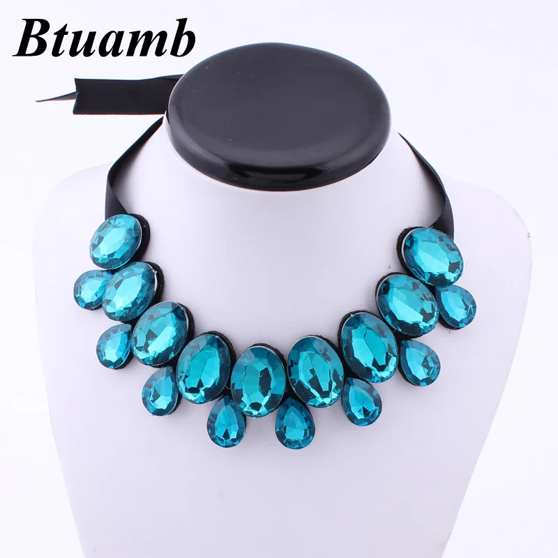 Btuamb Statement Jewelry Shining Rhinestone Water Drop Necklaces for Women Party Accessories Ribbon Bib Bar Chain Necklaces
Btuamb Statement Jewelry Shining Rhinestone Water Drop Necklaces for Women Party Accessories Ribbon Bib Bar Chain Necklaces