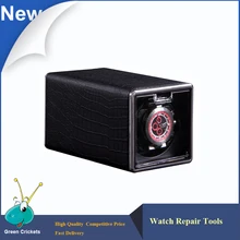 Mini Black Leather Watch Winder box,Ultra quiet Motor 4 Modes Automatic Watch Winder Mini Black Leather Watch Winder box,Ultra quiet Motor 4 Modes Automatic Watch Winder