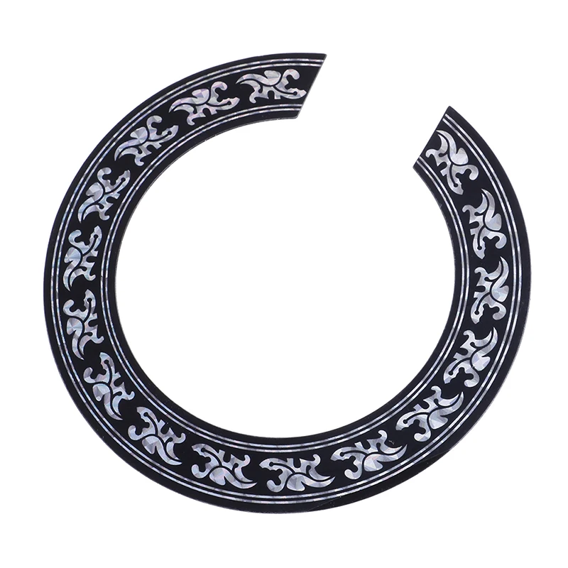 2 Sizes Sound Hole Rose Decal Sticker For Acoustic Classical Guitar Parts Black+Silver
2 Sizes Sound Hole Rose Decal Sticker For Acoustic Classical Guitar Parts Black+Silver