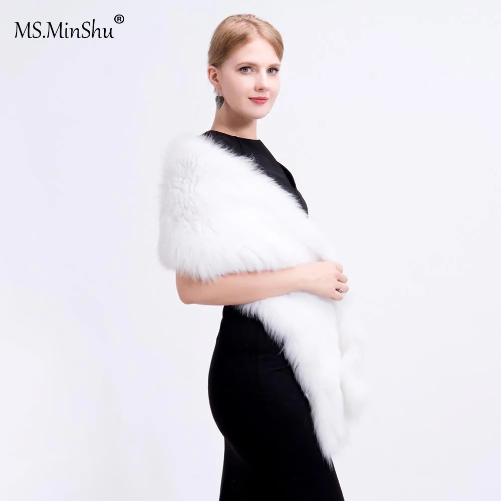 FREE Shipping White Fox Fur Shawl Hand Knitted Fox Fur Wrap Natural Fox Fur Scarf with Fringes Wedding Shawl luxury scarf
FREE Shipping White Fox Fur Shawl Hand Knitted Fox Fur Wrap Natural Fox Fur Scarf with Fringes Wedding Shawl luxury scarf
