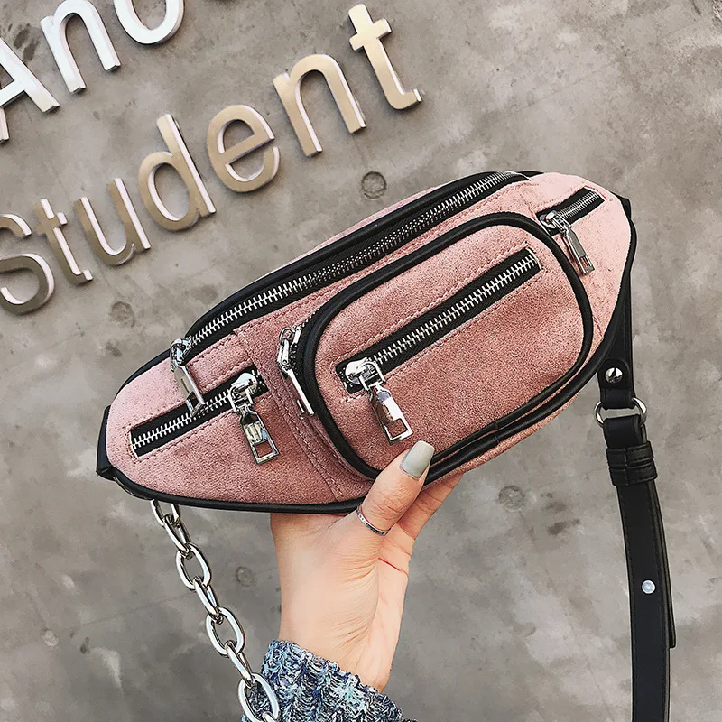 New Women Sport Outdoor Fanny Pack Waist Bag Waist Pack Suede Phone Bags Small Mini Belt Bag Cool Chest Bum Bag B152
New Women Sport Outdoor Fanny Pack Waist Bag Waist Pack Suede Phone Bags Small Mini Belt Bag Cool Chest Bum Bag B152