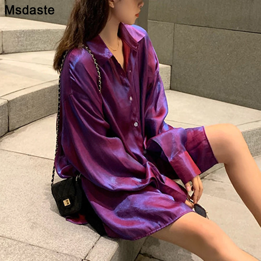 Tops and Blouses Women 2019 Autumn Gradient Color Long Sleeve Turn-down Neck Vintage Casual Female Blusas Fashion Woman Shirts
Tops and Blouses Women 2019 Autumn Gradient Color Long Sleeve Turn-down Neck Vintage Casual Female Blusas Fashion Woman Shirts