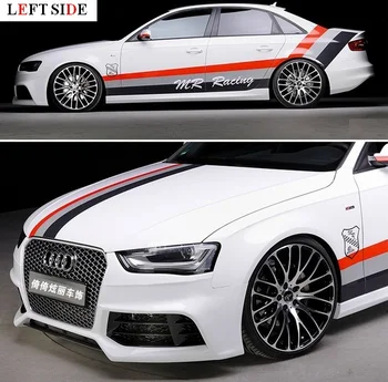 LEFT SIDE Car Stickers Special Modified Car Door Side Skirt Garland Waist Line Car Styling Waterproof Cover Film Rear Stickers
LEFT SIDE Car Stickers Special Modified Car Door Side Skirt Garland Waist Line Car Styling Waterproof Cover Film Rear Stickers