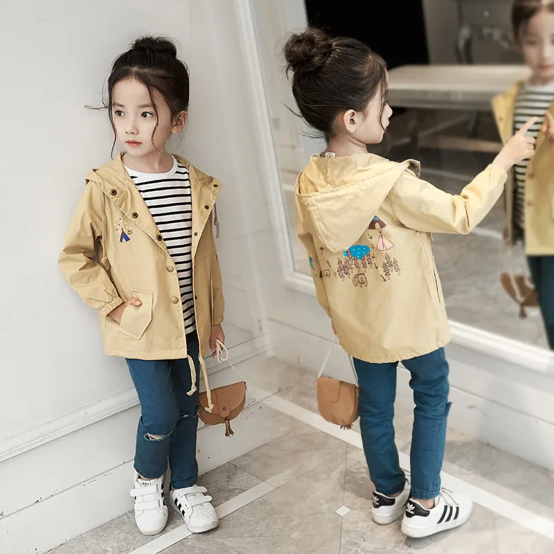 Kids Girls Jackets Autumn Winter Jacket For Girls Children Outerwear Windbreaker Baby Girl Clothes Toddler Hooded Trench Coat
Kids Girls Jackets Autumn Winter Jacket For Girls Children Outerwear Windbreaker Baby Girl Clothes Toddler Hooded Trench Coat