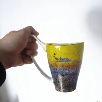 New Coffee Mug with Van Gogh Pattern Cup Ceramic Cup Birthday Gift Mother's Day Gift Office Drinking Glass tea cup 6ZDZ316
New Coffee Mug with Van Gogh Pattern Cup Ceramic Cup Birthday Gift Mother's Day Gift Office Drinking Glass tea cup 6ZDZ316