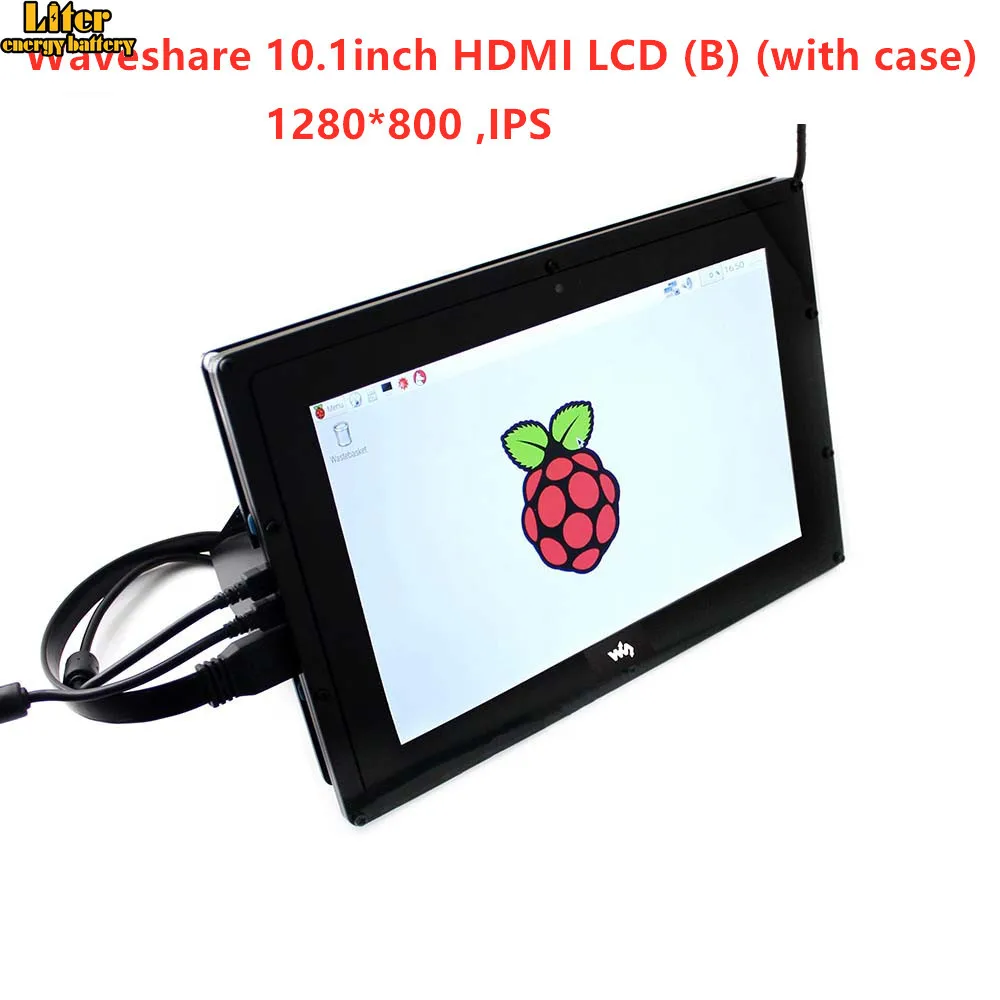 10.1inch HDMI LCD (B) 1280*800 Capacitive Display Monitor IPS Touch Screen For Raspberry Pi Banana BB Black WIN10 | Компьютеры и офис