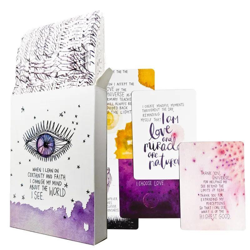 2019 English Universe oracle cards deck 52 cards, mysterious tarot cards -divination fate board game
2019 English Universe oracle cards deck 52 cards, mysterious tarot cards -divination fate board game