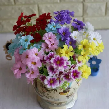Fake Sweet Chrysanthemum Bunch (15 heads/piece) Simulation Spring Daisy for Wedding Home Decorative Artificial Flowers
Fake Sweet Chrysanthemum Bunch (15 heads/piece) Simulation Spring Daisy for Wedding Home Decorative Artificial Flowers