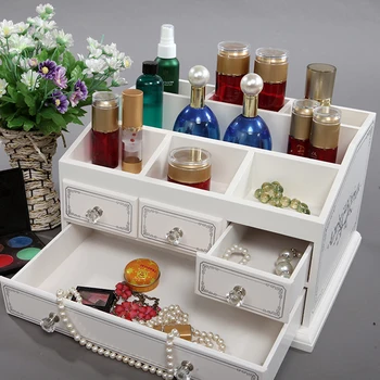 2018 Top Fashion Organizador Wooden Large Table Top Dressing Cosmetics Storage Box Of The First Of Makeup Organizer Of Jewelry
2018 Top Fashion Organizador Wooden Large Table Top Dressing Cosmetics Storage Box Of The First Of Makeup Organizer Of Jewelry