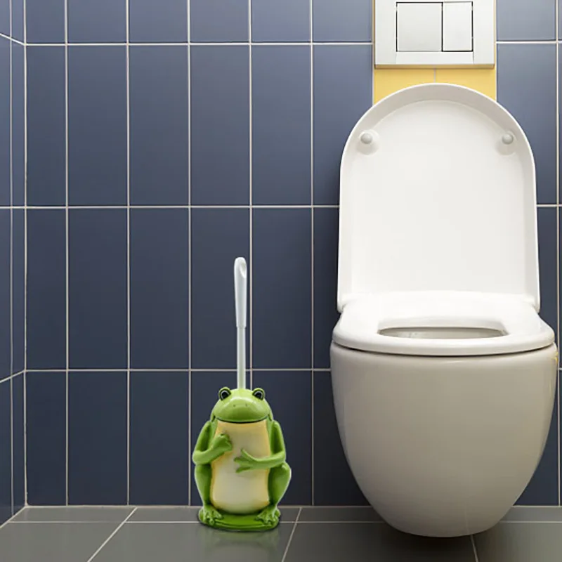 Plastic Toilet Brush Bathroom Cleaning Accessories Cartoon Green Frog Home Hotel Restroom Washroom Clean Supplies Resin Base
Plastic Toilet Brush Bathroom Cleaning Accessories Cartoon Green Frog Home Hotel Restroom Washroom Clean Supplies Resin Base