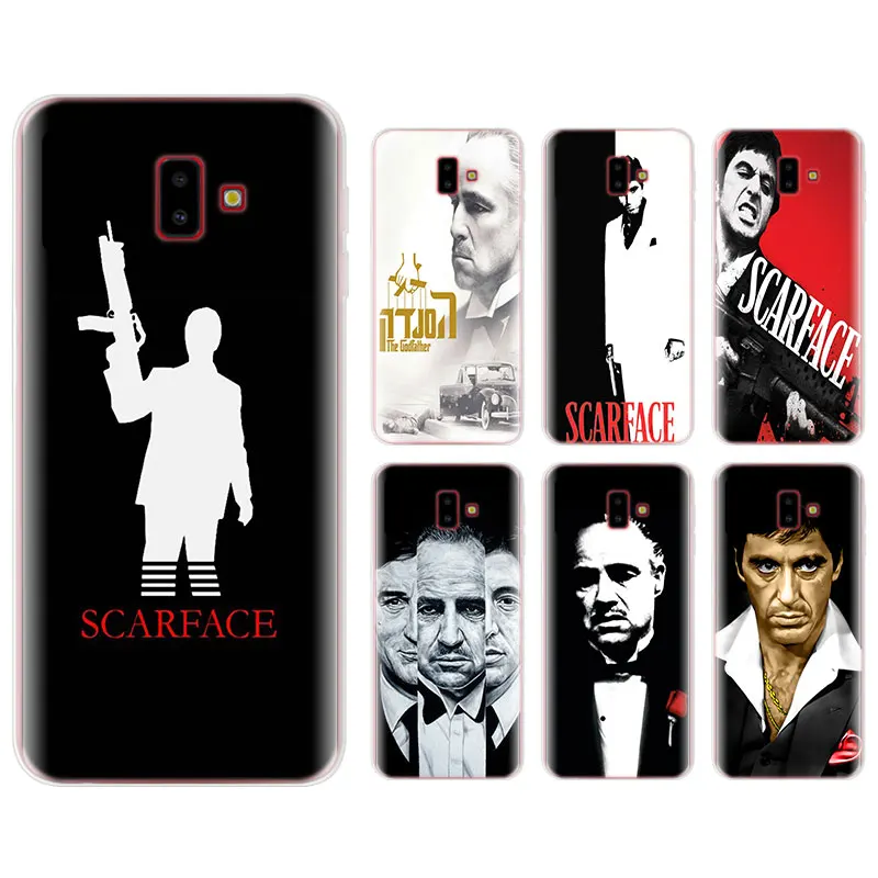 Scarface Godfather Silicone case for Samsung Galaxy J4 J4+ J5 J6 J6+ J7 J8 2018 J2 J3 J4 J6 Plus TPU Soft Phone case
Scarface Godfather Silicone case for Samsung Galaxy J4 J4+ J5 J6 J6+ J7 J8 2018 J2 J3 J4 J6 Plus TPU Soft Phone case
