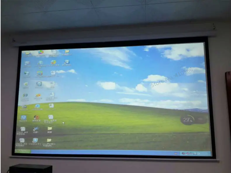 120 Inch 4 to 3 motorized screen pic 3