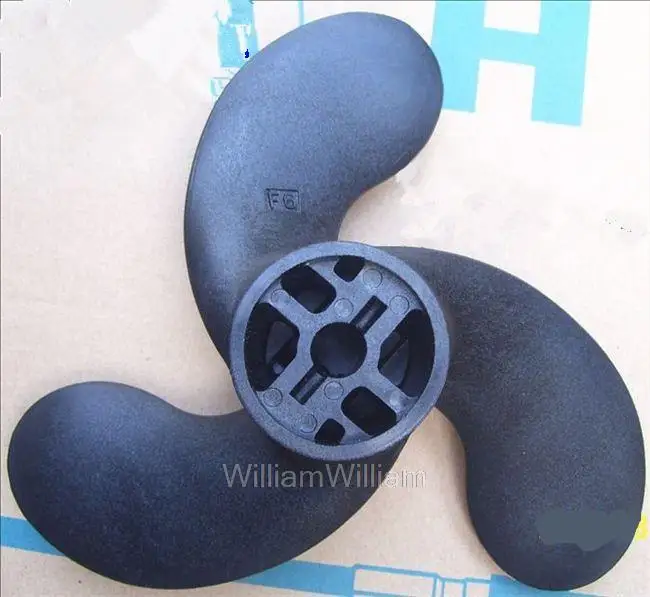 Propeller for Mercury / Tohatsu / Suzuki,Haide 2-stroke 2.5hp/3.3hp/3.5hp outboard Nylon propeller / 12 mm shaft hole 
Propeller for Mercury / Tohatsu / Suzuki,Haide 2-stroke 2.5hp/3.3hp/3.5hp outboard Nylon propeller / 12 mm shaft hole