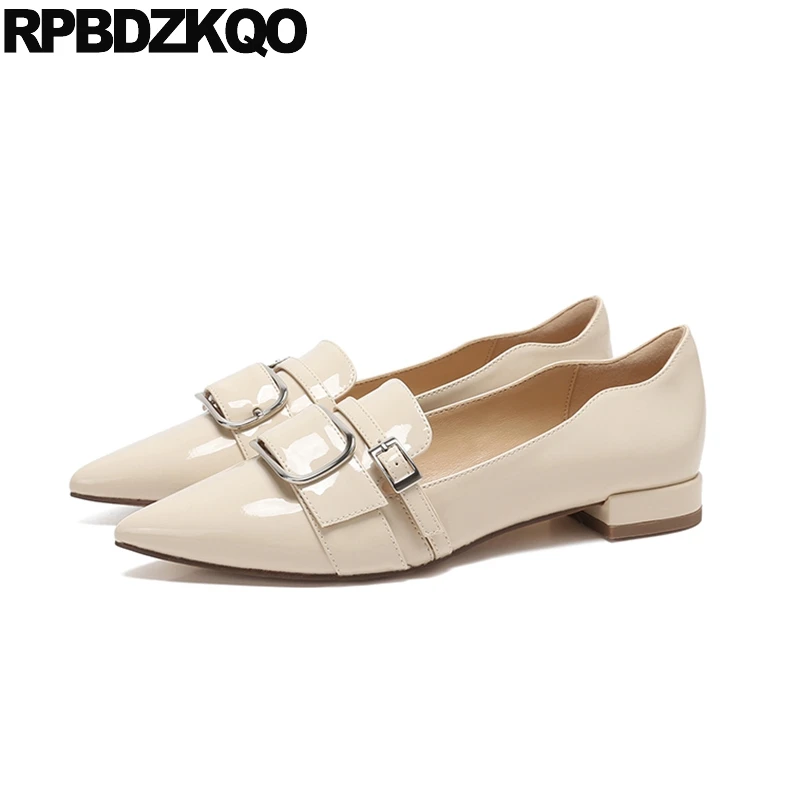 loafers pointed toe women china designer patent leather 2018 brand cowhide ladies beautiful flats shoes genuine metal slip on
loafers pointed toe women china designer patent leather 2018 brand cowhide ladies beautiful flats shoes genuine metal slip on