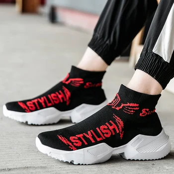 GUDERIAN 2019 Fashion Shoes Breathable Comfortable Mesh Men Shoes Casual Lightweight Sock Shoes Male Sneakers Big Size 39-47
GUDERIAN 2019 Fashion Shoes Breathable Comfortable Mesh Men Shoes Casual Lightweight Sock Shoes Male Sneakers Big Size 39-47