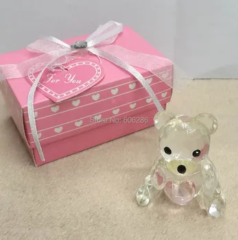 free shipping 100pcs/lot crystal teddy bear in gift box favors and gifts for baby showers birthday party return goods supplies
free shipping 100pcs/lot crystal teddy bear in gift box favors and gifts for baby showers birthday party return goods supplies