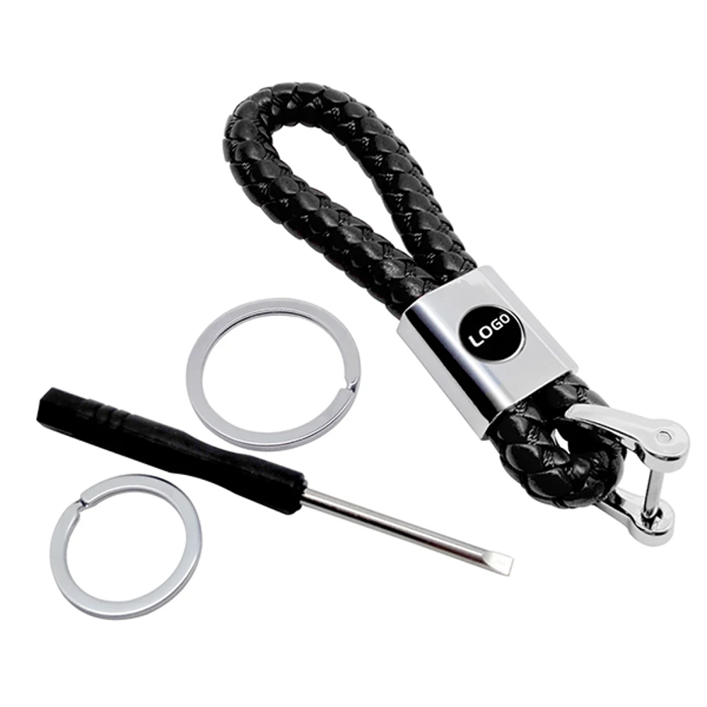 Car Key Holder Rings Key Chain Hand Woven Horseshoe Buckle KeyChain Gift Creative Auto Accessories KeyRing with Car Brand Logo
Car Key Holder Rings Key Chain Hand Woven Horseshoe Buckle KeyChain Gift Creative Auto Accessories KeyRing with Car Brand Logo