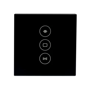 Timethinker Smart Curtain Switch WiFi for Electric Motor Black Touch Panel for Alexa Google Home Smart Life App Control EU Stand
Timethinker Smart Curtain Switch WiFi for Electric Motor Black Touch Panel for Alexa Google Home Smart Life App Control EU Stand