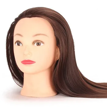 CAMMITEVER Salon Mannequin Head With Brown Hair Hairdressing Practice Head Training Wig 50cm Long Hair
CAMMITEVER Salon Mannequin Head With Brown Hair Hairdressing Practice Head Training Wig 50cm Long Hair