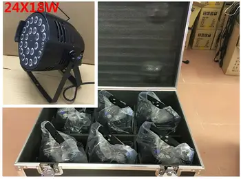 6 unids 24x18 W LED Par Luces con 1 flight case 6in1 rgbwa uv llevo la luz de par
6 unids 24x18 W LED Par Luces con 1 flight case 6in1 rgbwa uv llevo la luz de par