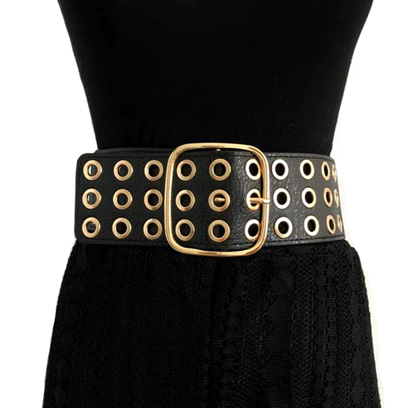 Fashion Classic Metal pin buckle Ladies wide belt Women's 2017 design high quality female casual leather belts for dress accesso
Fashion Classic Metal pin buckle Ladies wide belt Women's 2017 design high quality female casual leather belts for dress accesso