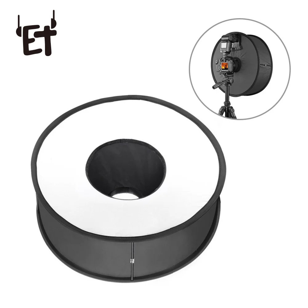 45cm Ring Softbox Speedlight Round Style Foldable Flash Light Shoot Diffuser Soft box For Canon Nikon Magnetic Ring Reflector
45cm Ring Softbox Speedlight Round Style Foldable Flash Light Shoot Diffuser Soft box For Canon Nikon Magnetic Ring Reflector