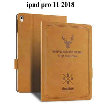 Retro Deer Matte Smart PU Leather Case For iPad Pro 11 2018 Funda with Auto Wake Sleep Cover For New iPad Pro 11 2018 case+gifts
Retro Deer Matte Smart PU Leather Case For iPad Pro 11 2018 Funda with Auto Wake Sleep Cover For New iPad Pro 11 2018 case+gifts