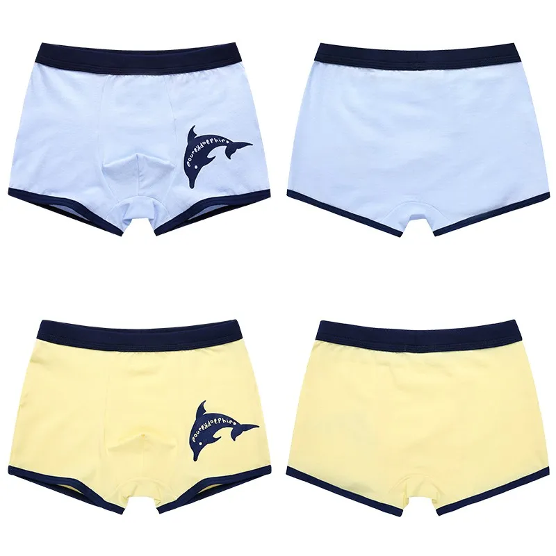 2pcs Boys Underwear Cotton Solid Cartoon Panties Boxer Briefs Shorts Children Panties For 3-10 years L1
2pcs Boys Underwear Cotton Solid Cartoon Panties Boxer Briefs Shorts Children Panties For 3-10 years L1
