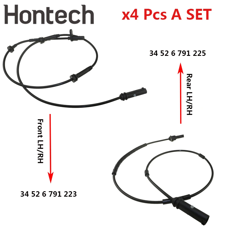 4X Front Rear Left / Right ABS Wheel Speed Sensor For BMW 1 2 3 4 Series 135i 218i 220i 228i 230i 235i 240i 320i 328i 340i 420i
4X Front Rear Left / Right ABS Wheel Speed Sensor For BMW 1 2 3 4 Series 135i 218i 220i 228i 230i 235i 240i 320i 328i 340i 420i
