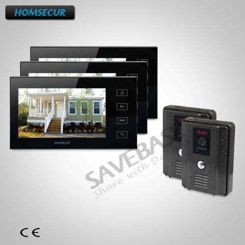 HOMSECUR Russian Local Delivery 7" Video&Audio Home Intercom+Touch Button Monitor for Home Security
HOMSECUR Russian Local Delivery 7" Video&Audio Home Intercom+Touch Button Monitor for Home Security