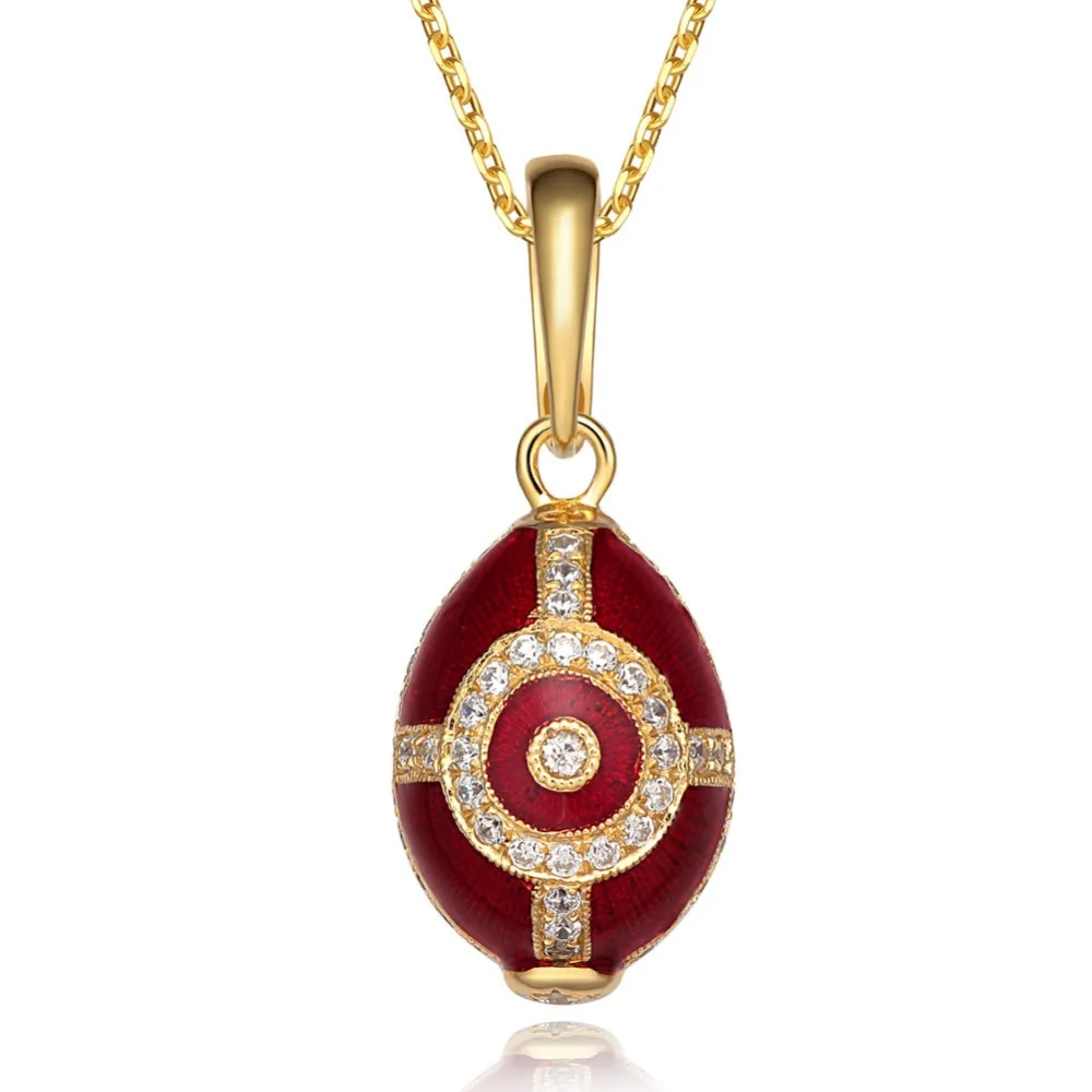 Classic Vintage Egg Pendant Charm Crystal Rhinestone Necklace Noble Unique Easter Bonus Egg To Women
Classic Vintage Egg Pendant Charm Crystal Rhinestone Necklace Noble Unique Easter Bonus Egg To Women