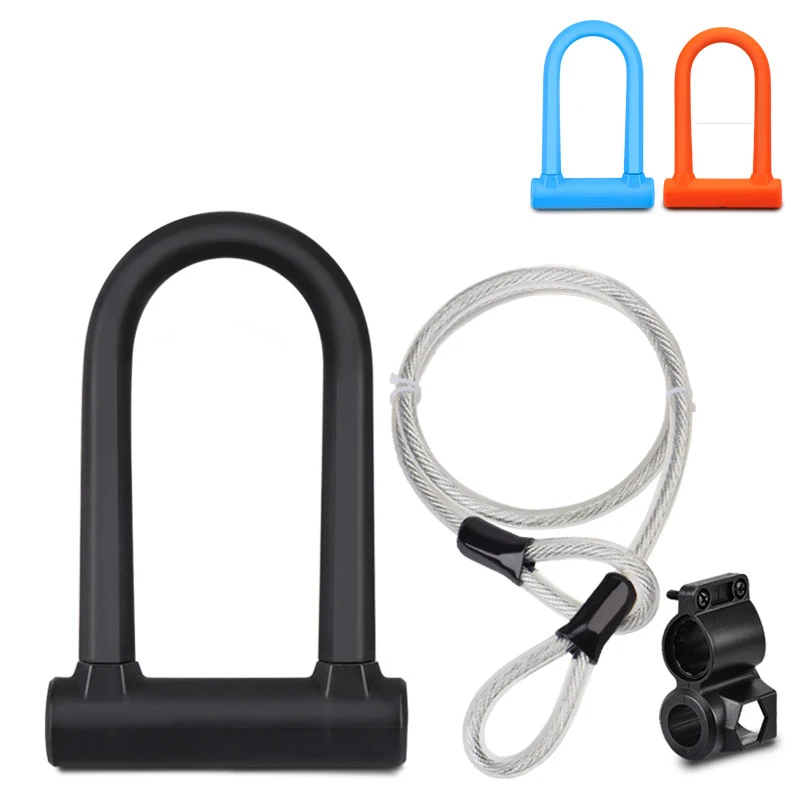 Outdoor Bicycle U/Cable Locks Security Anti-theft Motorcycle Electric Car Lock Cycling Accessories Durable Bike U/Cable Lock
Outdoor Bicycle U/Cable Locks Security Anti-theft Motorcycle Electric Car Lock Cycling Accessories Durable Bike U/Cable Lock