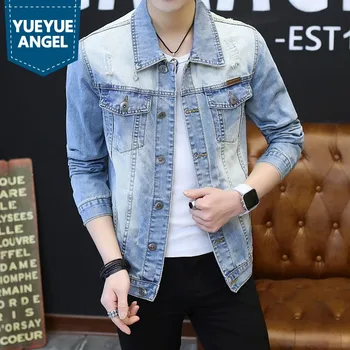 New Biker Jacket Slim Fit Denim Jackets Men Spring Autumn Men's Jacket Turn-down Collar Men Coat Casaco Masculino Size 3XL
New Biker Jacket Slim Fit Denim Jackets Men Spring Autumn Men's Jacket Turn-down Collar Men Coat Casaco Masculino Size 3XL