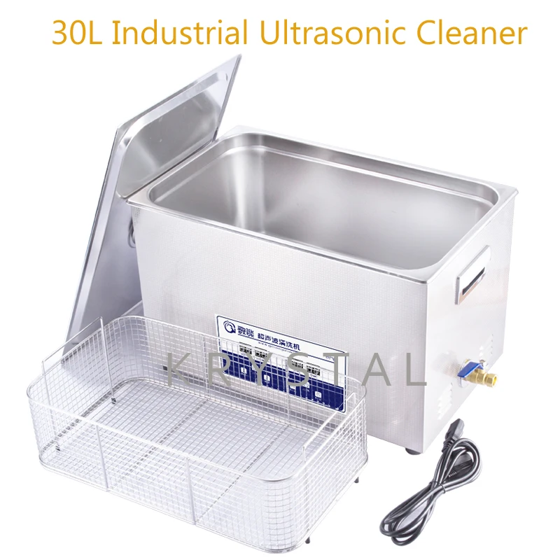 30L Industrial Ultrasonic Cleaner with Basket Ultrasonic Cleaning Machine Stainless Steel Hardware/Circuit Board Cleaner G-100S
30L Industrial Ultrasonic Cleaner with Basket Ultrasonic Cleaning Machine Stainless Steel Hardware/Circuit Board Cleaner G-100S