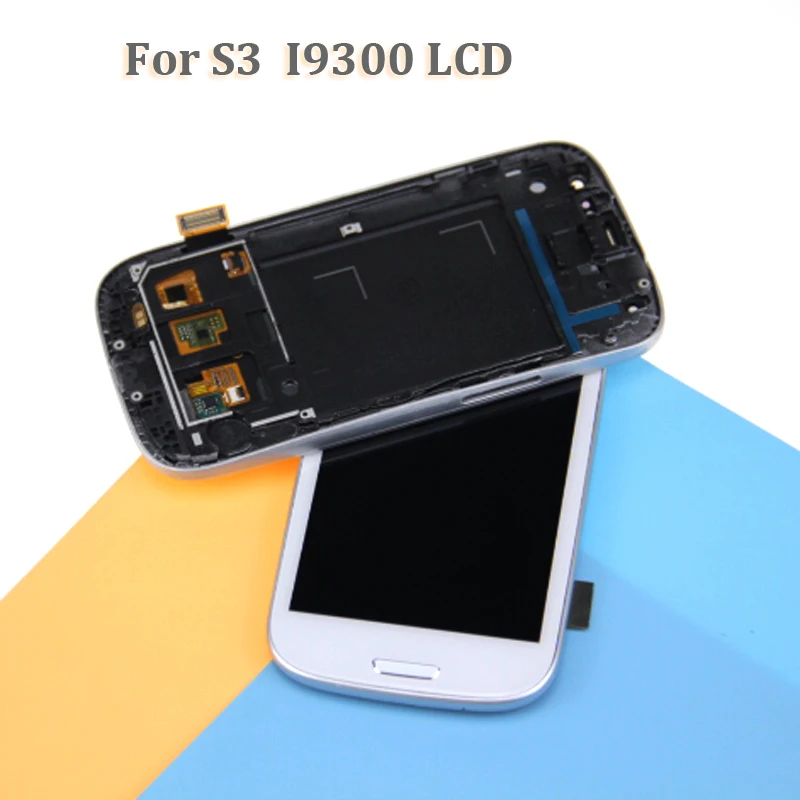 Blue i9300 LCD For Samsung Galaxy S3 i9300 LCD Display Touch Screen Digitizer Frame S3 i9300 Display For Samusng S3 Screen
Blue i9300 LCD For Samsung Galaxy S3 i9300 LCD Display Touch Screen Digitizer Frame S3 i9300 Display For Samusng S3 Screen