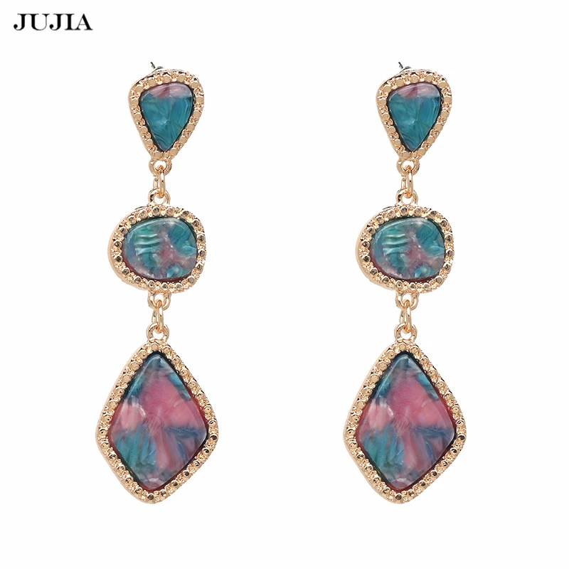 JUJIA Brand Earrings For Women Vintage Geometric Statement Drop Earrings 2019 Hot Party Wedding Jewelry
JUJIA Brand Earrings For Women Vintage Geometric Statement Drop Earrings 2019 Hot Party Wedding Jewelry