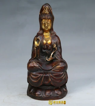 The South China Sea Avalokiteshvara Buddha statue bronze copper ornaments crafts decoration
The South China Sea Avalokiteshvara Buddha statue bronze copper ornaments crafts decoration