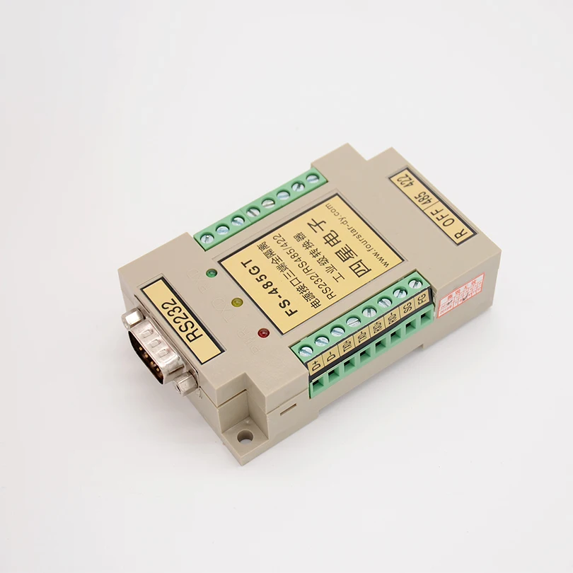 Power interface three-terminal fully isolated RS232/RS485/422 industrial grade converter without delay automatic conversion
Power interface three-terminal fully isolated RS232/RS485/422 industrial grade converter without delay automatic conversion