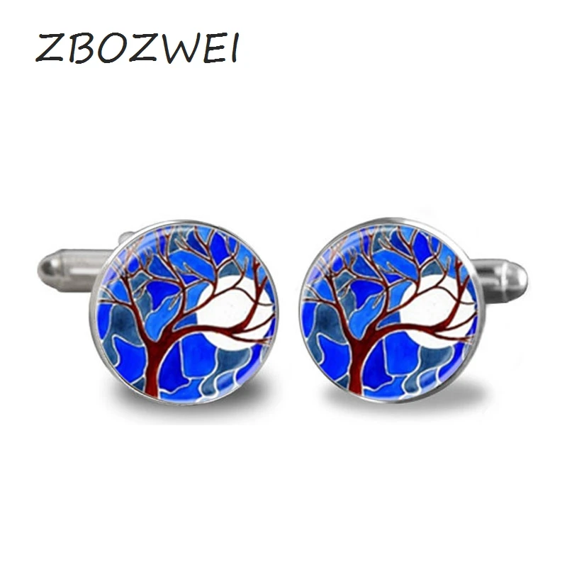 ZBOZWEI 2018 New Silver Mens Shirt Cuff Blue Life Tree Cufflinks Moon Cuffs Glass Cabochon Custom Jewelry Cufflink Party Gift
ZBOZWEI 2018 New Silver Mens Shirt Cuff Blue Life Tree Cufflinks Moon Cuffs Glass Cabochon Custom Jewelry Cufflink Party Gift