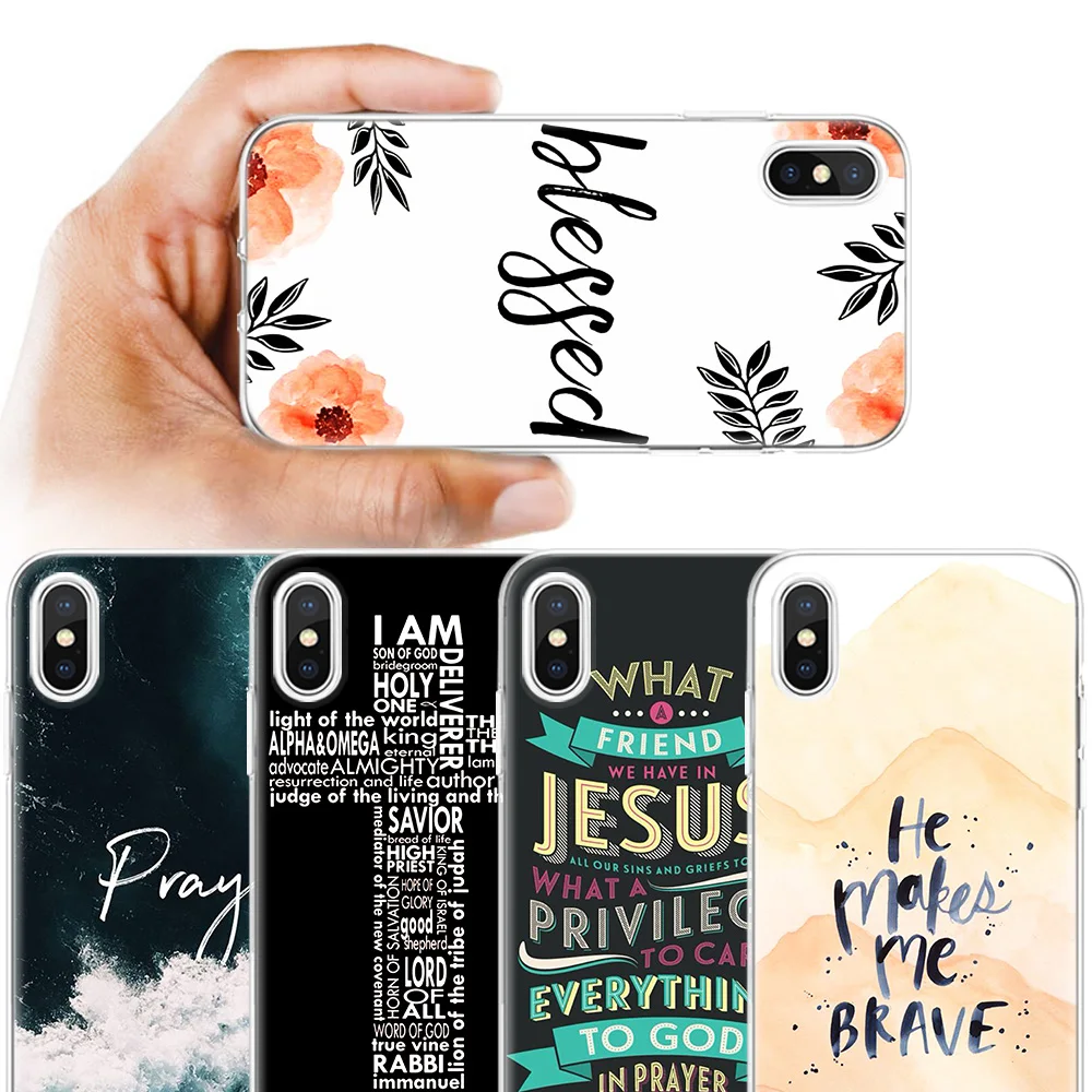 Case For Apple iPhone 7 5 5S SE 5C 6 6S 8 6/6S 7/7S 8/8S Plus For iPhone 11 11Pro X XR XS MAX Bible Verse Jesus Christ Christian
Case For Apple iPhone 7 5 5S SE 5C 6 6S 8 6/6S 7/7S 8/8S Plus For iPhone 11 11Pro X XR XS MAX Bible Verse Jesus Christ Christian