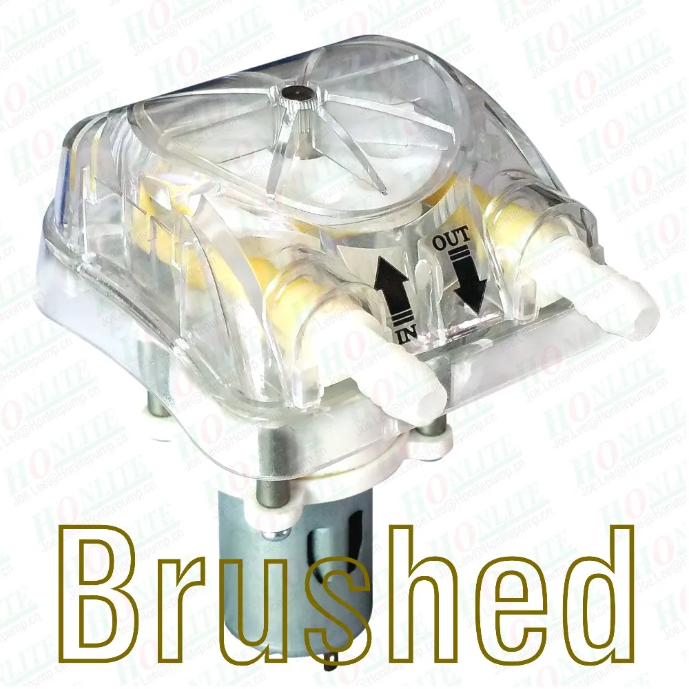 1000ml/min, 30psi, 12Vdc peristaltic Pump with Exchangeable Pump Head in Transparent and PharMed BPT peristaltic tube
1000ml/min, 30psi, 12Vdc peristaltic Pump with Exchangeable Pump Head in Transparent and PharMed BPT peristaltic tube
