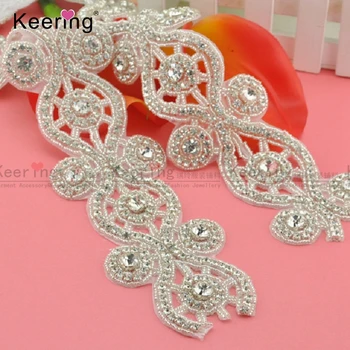 Pretty Handmade Rhinestone Beaded Sewing Trimmings WRA-415
Pretty Handmade Rhinestone Beaded Sewing Trimmings WRA-415