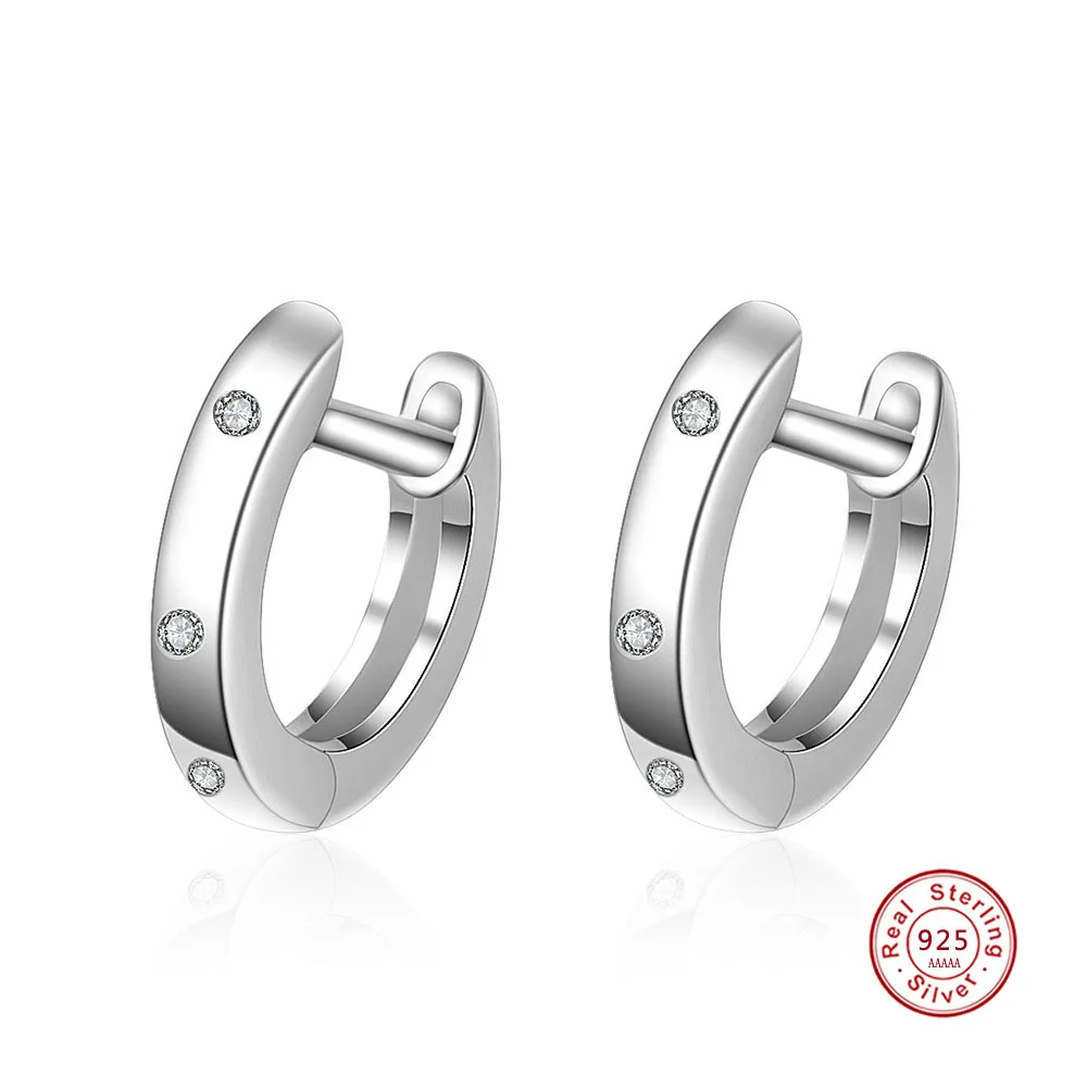 Cute 925 Sterling Silver Dazzling CZ Crystal Geometric Circle Round Stud Earrings for Women Fashion Wedding Jewelry Gift Brincos
Cute 925 Sterling Silver Dazzling CZ Crystal Geometric Circle Round Stud Earrings for Women Fashion Wedding Jewelry Gift Brincos