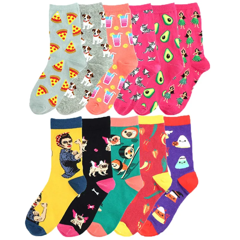 Harajuku Socks Funny Japanese Art Abstract Flower and Bird Pattern Cute Socks Female Happy Creative Funny Skarpetki Crew Sokken
Harajuku Socks Funny Japanese Art Abstract Flower and Bird Pattern Cute Socks Female Happy Creative Funny Skarpetki Crew Sokken