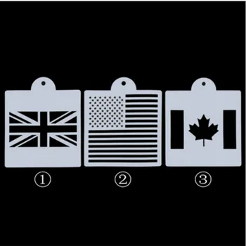 3PC/set Flag pattern Shaped Reusable Stencil Airbrush Painting Art DIY Home Decor Scrap booking Album Crafts
3PC/set Flag pattern Shaped Reusable Stencil Airbrush Painting Art DIY Home Decor Scrap booking Album Crafts