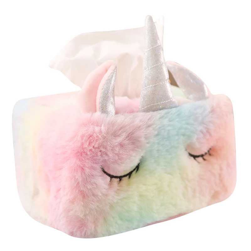 Kawaii Unicorn Plush Stuffed Soft Doll Lovely Animal Horse cushions tissue pumping Storage For Children Birthday Gifts
Kawaii Unicorn Plush Stuffed Soft Doll Lovely Animal Horse cushions tissue pumping Storage For Children Birthday Gifts
