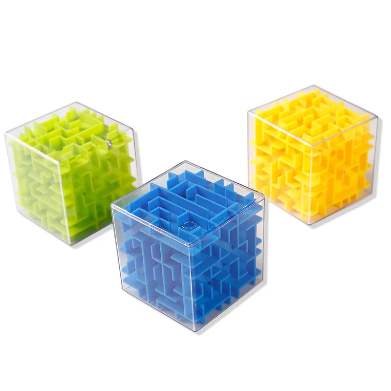 Labyrinth Maze Cube Hand Toy Stereo Mini Maze Rolling Ball Challenging Toys Kids Rotating Puzzle Game Learning Educational Tool
Labyrinth Maze Cube Hand Toy Stereo Mini Maze Rolling Ball Challenging Toys Kids Rotating Puzzle Game Learning Educational Tool