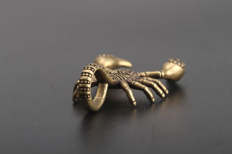 Copper Scorpion Keychain (7)